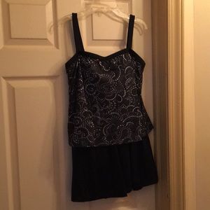 Azul by Maxine of Hollywood Bathing Suit